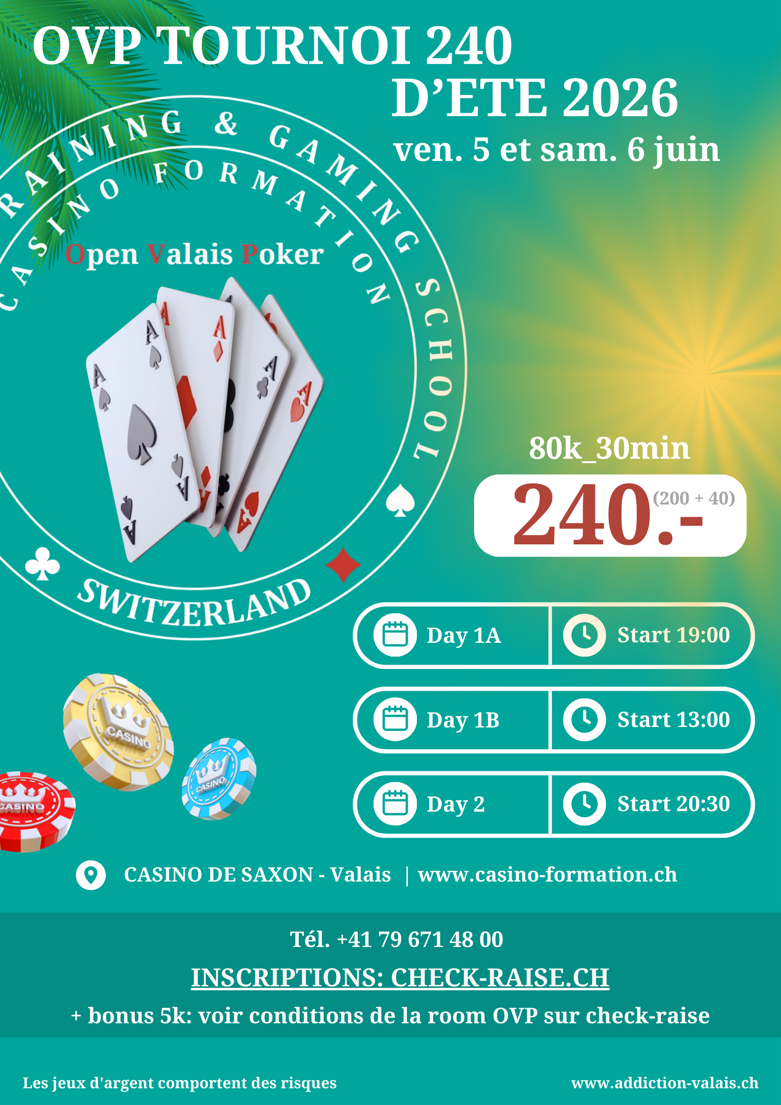 VENDREDI 6 - SAMEDI 7 septembre 2024